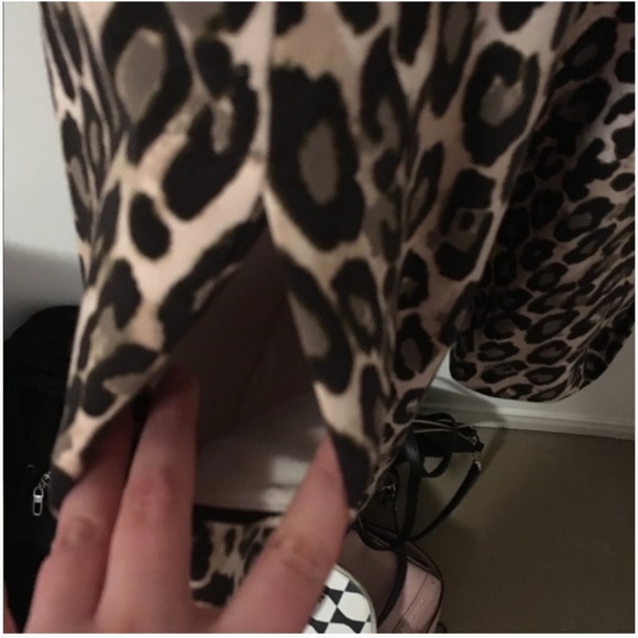 Kate Spade Autumn Leopard Flared Dress 4 nwot - Picture 12 of 14